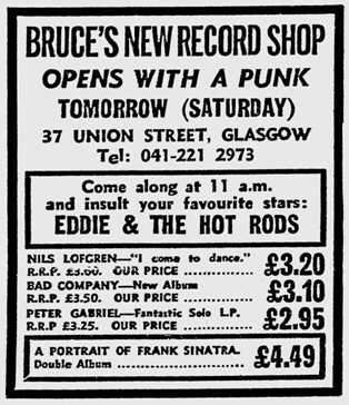 Bruce's Glasgow 1977