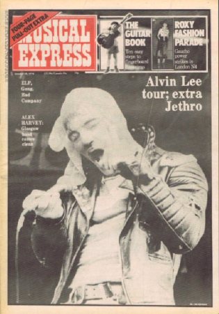 Alex Harvey NME Cover Oct 1974