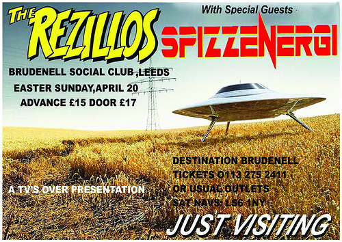 Rezillos Live in Leeds 2014