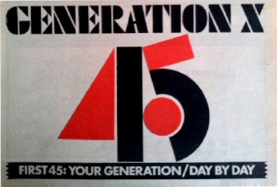 Generation X - Record Mirroe ad 1977