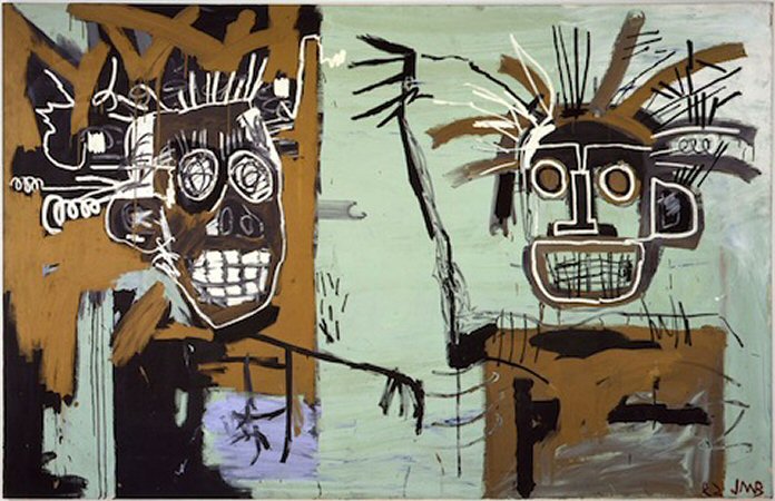 Jean-Michel Basquiat - Two Heads